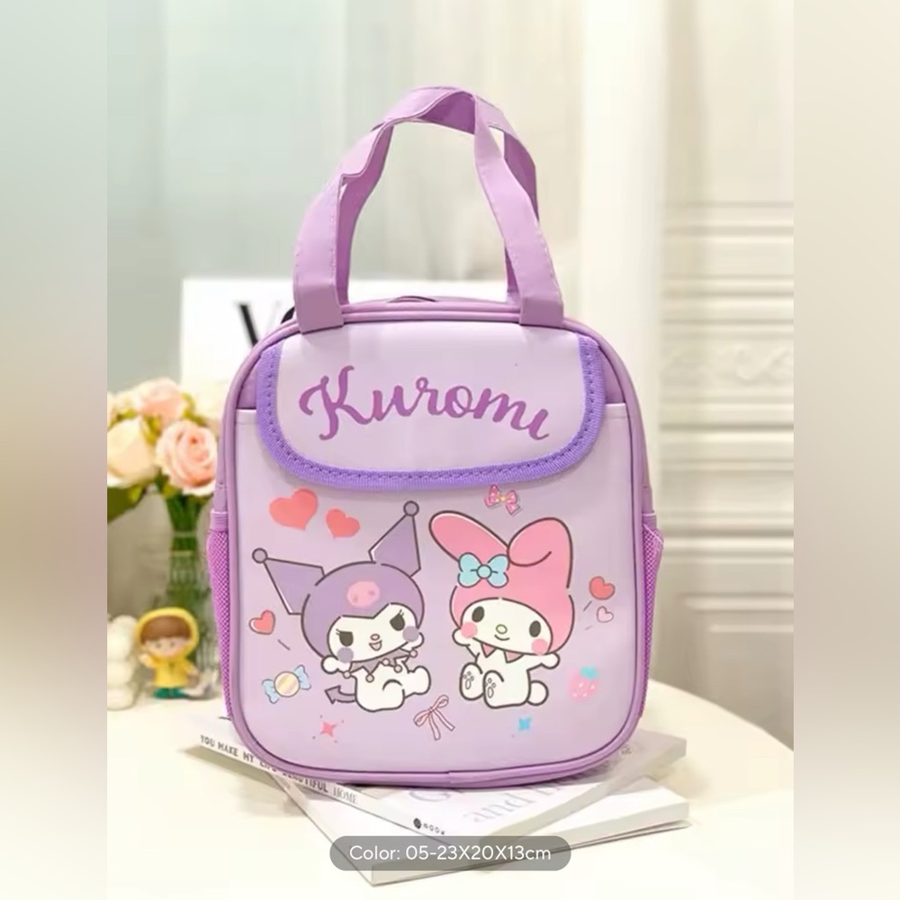 Sanrio Kuromi Cinnamoroll My Melody Portable Lunch Bag